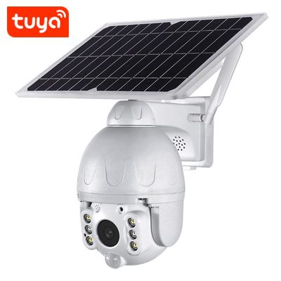TUYA Smart 2MP Panel słoneczny PTZ IP Dome WIFI Kamera PIR IP66 1080P HD Bateria