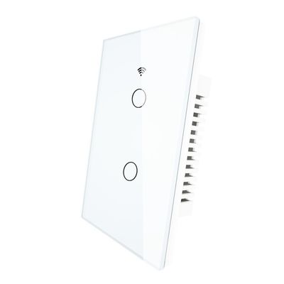 Panel dotykowy ze szkła ogólnego Typ 1/2/3/4 Gang Wifi Przełącznik światła Smart Home 10A 90-260V
