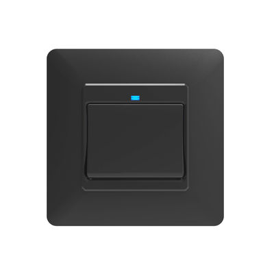 Tuya Light 1 Gang Push Button Inteligentny przełącznik ścienny Wifi OEM kompatybilny z Alexa / Google Home
