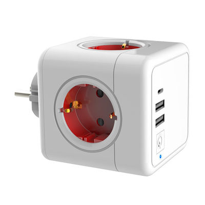 USB + Type-C European Travel Smart Wifi Socket Plug 240 V Cube Power Outlet