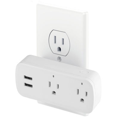 Smart Home Wireless Plug Socket US Standardowa inteligentna wtyczka Tuya z 2 portami USB