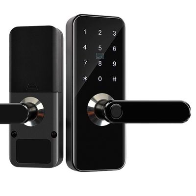 Bezpieczeństwo w domu Odcisk palca Inteligentny zamek Wifi Zamek bezkluczykowy z klawiaturą Karta IC For