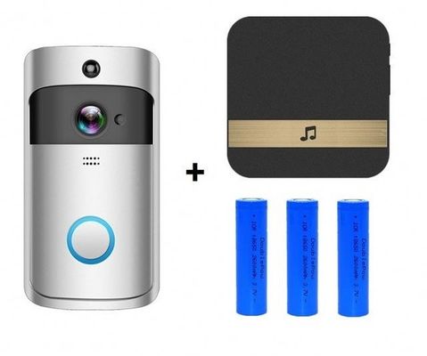 Inteligentny bezprzewodowy dzwonek wideo Wifi 1080P z dzwonkiem do czujnika ruchu drzwi przednich 2-kierunkowy dźwięk