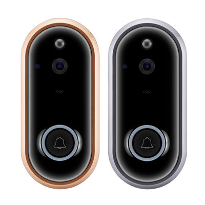 2K Zasilany bateryjnie inteligentny dom bezprzewodowy dzwonek do drzwi bezprzewodowa kamera bezpieczeństwa do drzwi przednich