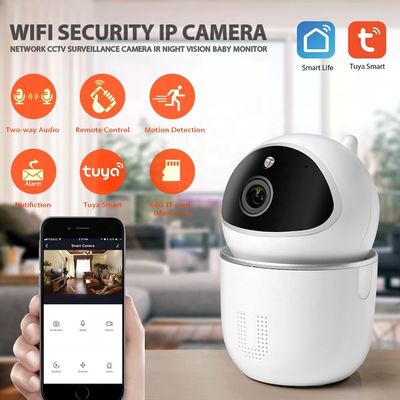 H.265 Tuya Smart Mini Wifi Kamera Ip Kontrola aplikacji Bezpieczeństwo w domu Wewnętrzna kamera IP
