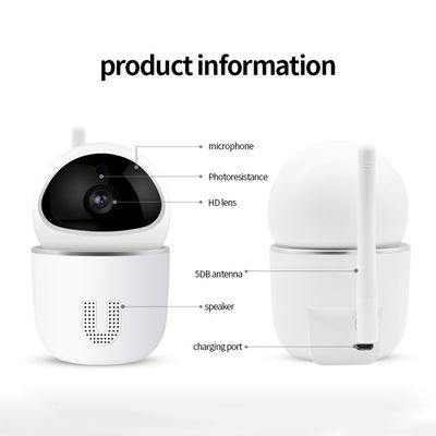 H.265 Tuya Smart Mini Wifi Kamera Ip Kontrola aplikacji Bezpieczeństwo w domu Wewnętrzna kamera IP