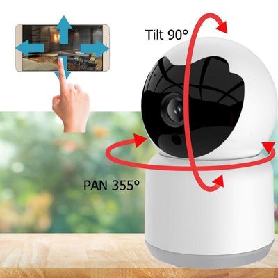 Tuya Inteligentna kamera monitorująca WIFI Bezprzewodowa ochrona domu IR Night Vision